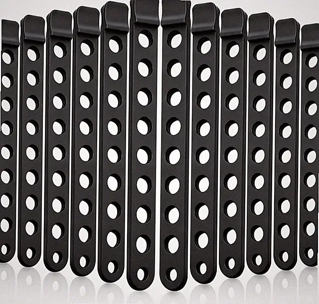 12 Pieces Rubber Bike Rack Straps, Bicycle Wheel Strap Replacement, Bike Cradle