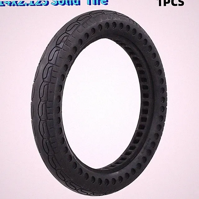 14 Inch 14x2.125 Puncture-proof Solid Tire for Electric Folding Bike Wheel Parts