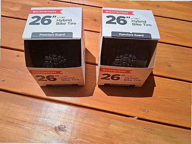 2 Packs Schwinn 26"x1.95"Bicycle Hybrid Bike Tire Puncture Guard Free Shipping!