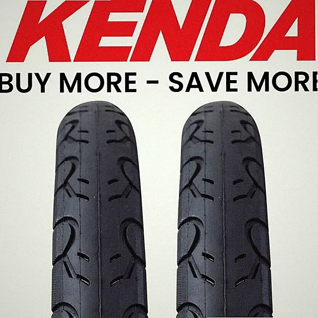2 PAK Kenda KWEST K193 700 x 35 700C Bike Tires Urban Hybrid Slick Commuter Pair