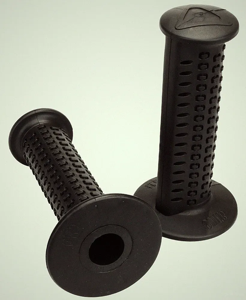 AME CAM CAMS Old School BMX Bicycle Grips - BLACK