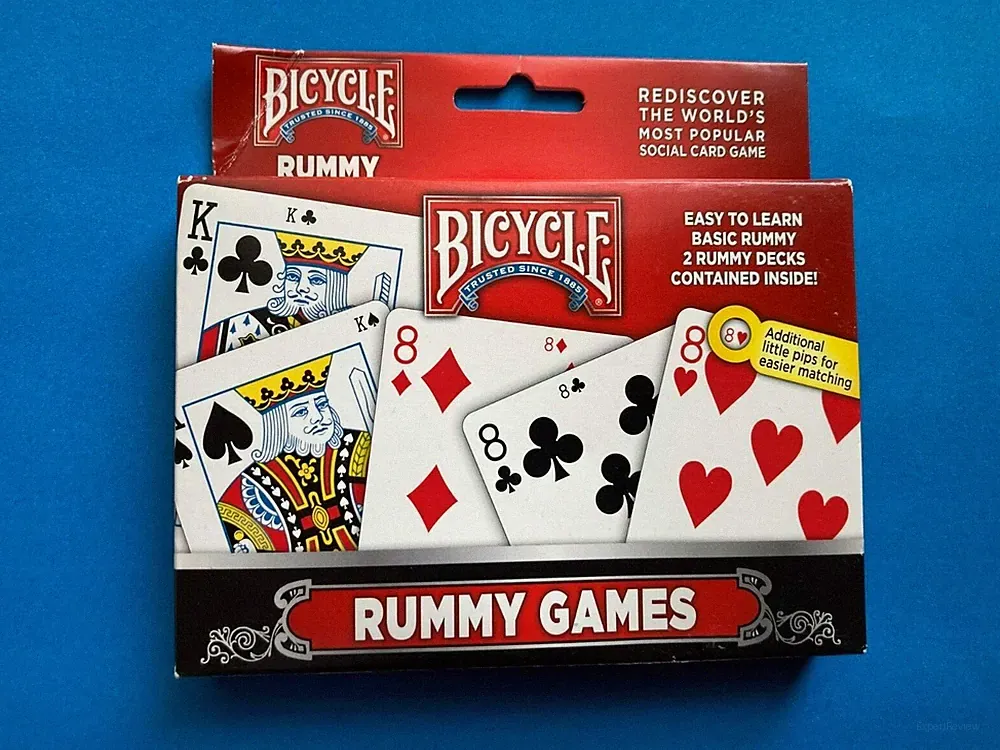 Bicycle Rummy Games Playing Cards 2 Decks Sealed with Rules © 2011