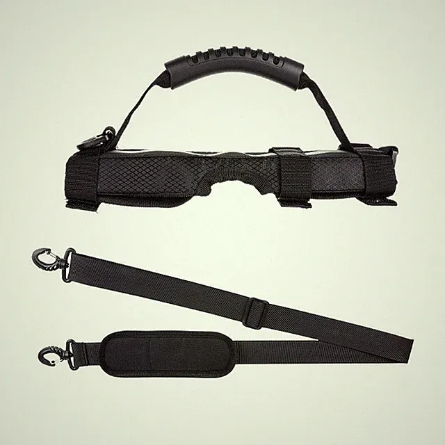 Bike Carry Strap Foldable Bike Strap For Commuting Ergonomic Rubber Handle