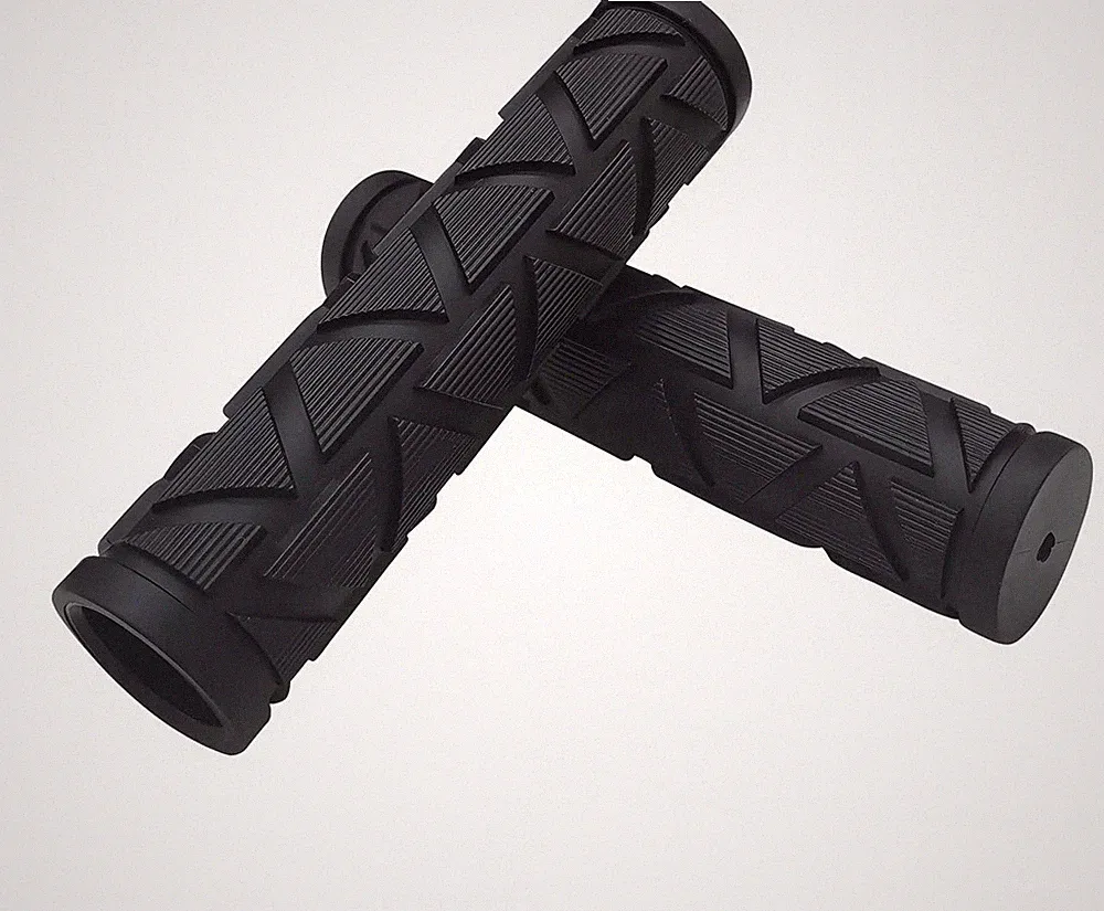 Bike Handlebar Grips, Bicycle Grips, Non-Slip Rubber Hand Grips for Mountain