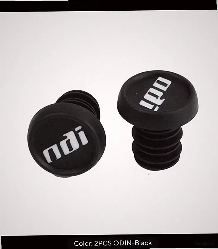 Black Handlebar End Plugs Rubber Bar Cap Grip Mountain Bike Road Bicycle ODI