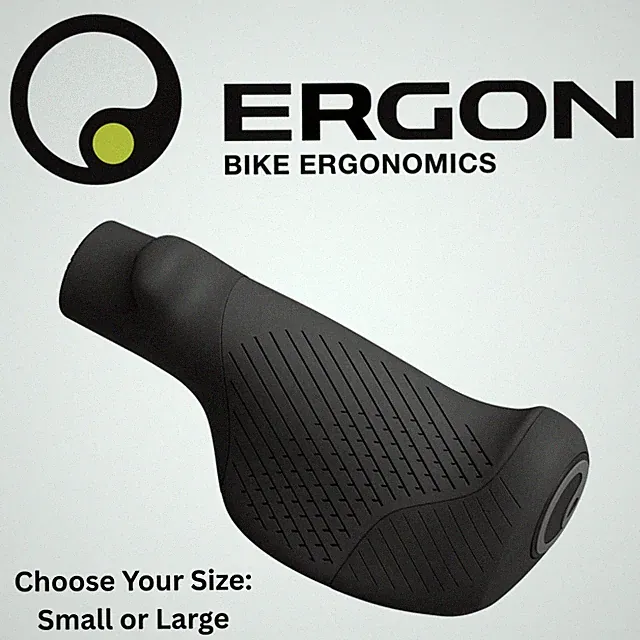 Ergon GT1 Multi-4 Position Ergonomic Comfort Bike Grips Touring Black