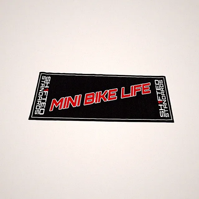 Mini Bike Showroom Carpet For All Mini Bikes Parking Mat Garage Pad