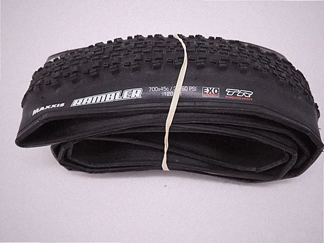 New! Maxxis Rambler Gravel Bicycle Tire Single 700x45c EXO TR Tubeless 120 TPI