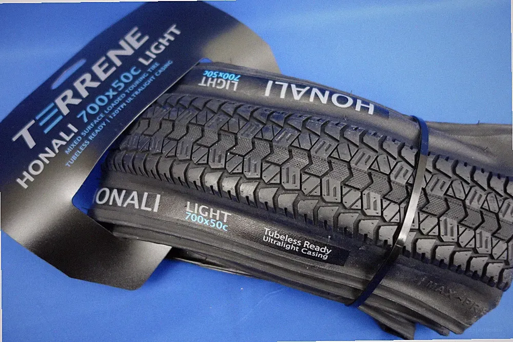 New Terrene HONALI Light 700 x 50c Gravel, Touring, Dirt Road Bike Tire