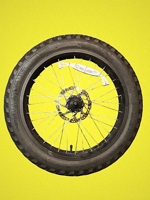 OEM SWFT-ZIP-BLK Electric E-Bike Genuine Front Wheel & Tire 20*4.0 #2241 SWZP