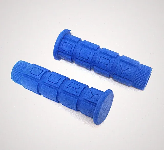 OURY MOUNTAIN BICYCLE BIKE GRIPS PAIR BLUE NEW