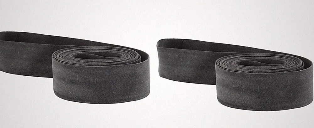 PAIR (TWO) 27" INCH BICYCLE RUBBER RIM STRIPS FOR 27 X 1 1/4" WHEEL 12MM WIDE