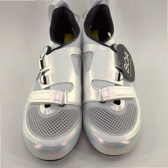Pearl Izumi Tri Fly Pro Triathlon Cycling Shoe Men's Size 10 White