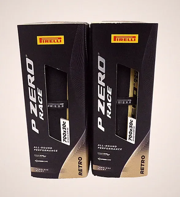 Pirelli P Zero Race TLR RETRO 700x30 Techwall+, SmartEvo, Black, PAIR