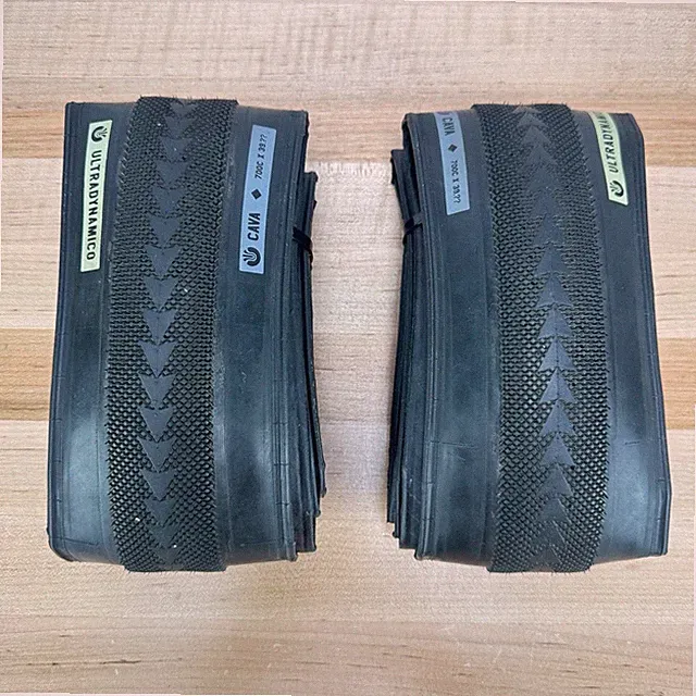 Ridden Once! Pair Ultradynamico Cava JFF Black 700c x39mm Gravel Bike Tires