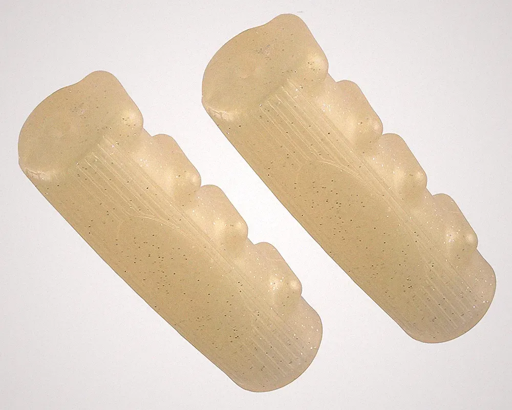 Sparkle Cream Oval Classic Cruiser Bicycle Grips Schwinn Phantom Prewar Style.