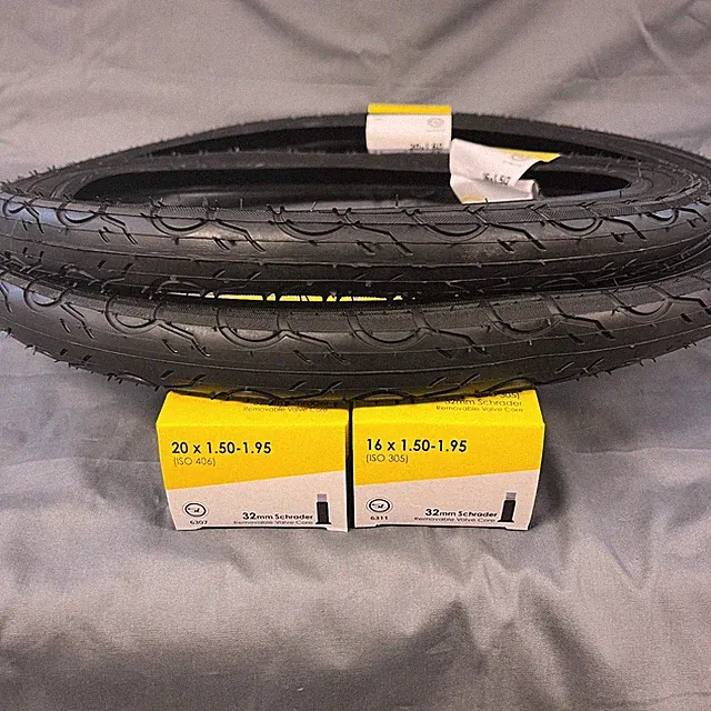 BikeE Recumbent Bike Tire Set with Tubes