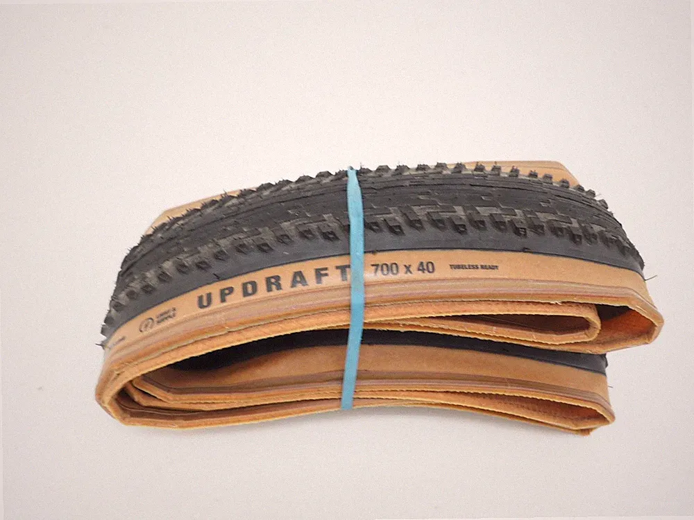 Teravail Updraft Gravel Bicycle Tire (1) 700 x 40c Brown / Black Tubeless