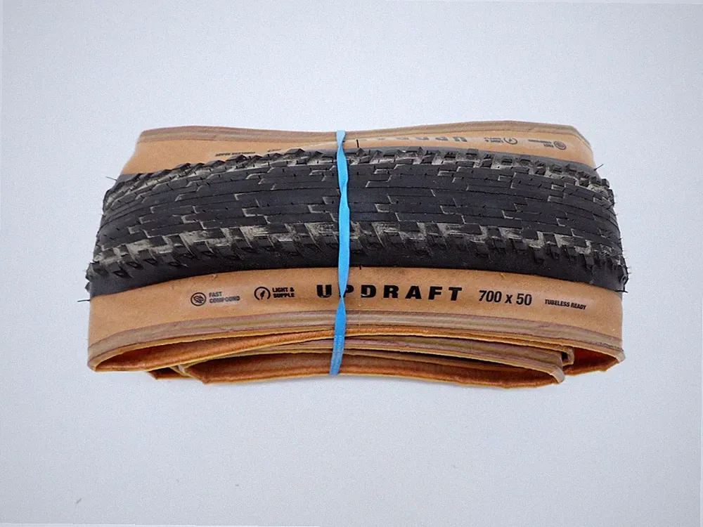 Teravail Updraft Gravel Bicycle Tire (1) 700 x 50c Brown / Black Tubeless