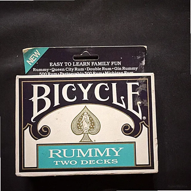 Vintage 1990 Bicycle Rummy Two Decks Card Game Family Fun Collectible Sealed