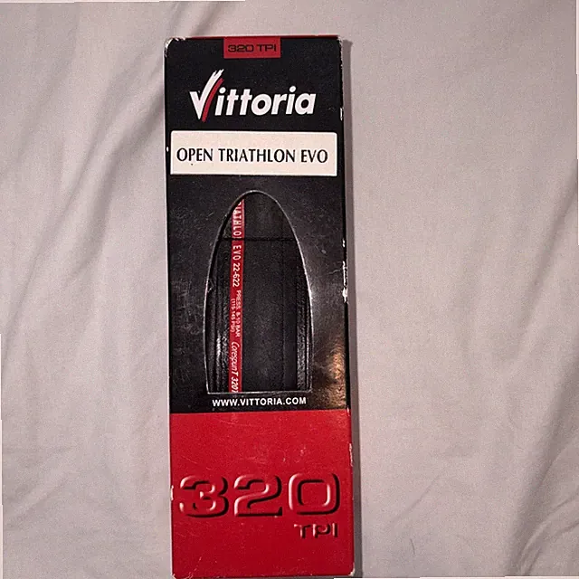 Vittoria Open Triathlon Evo 22 - 622 Full Black Tire (Boxed)
